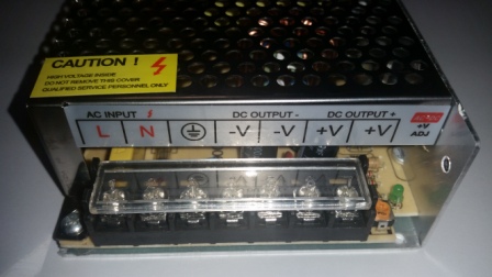 picture of Ac to Dc Transformer connection board